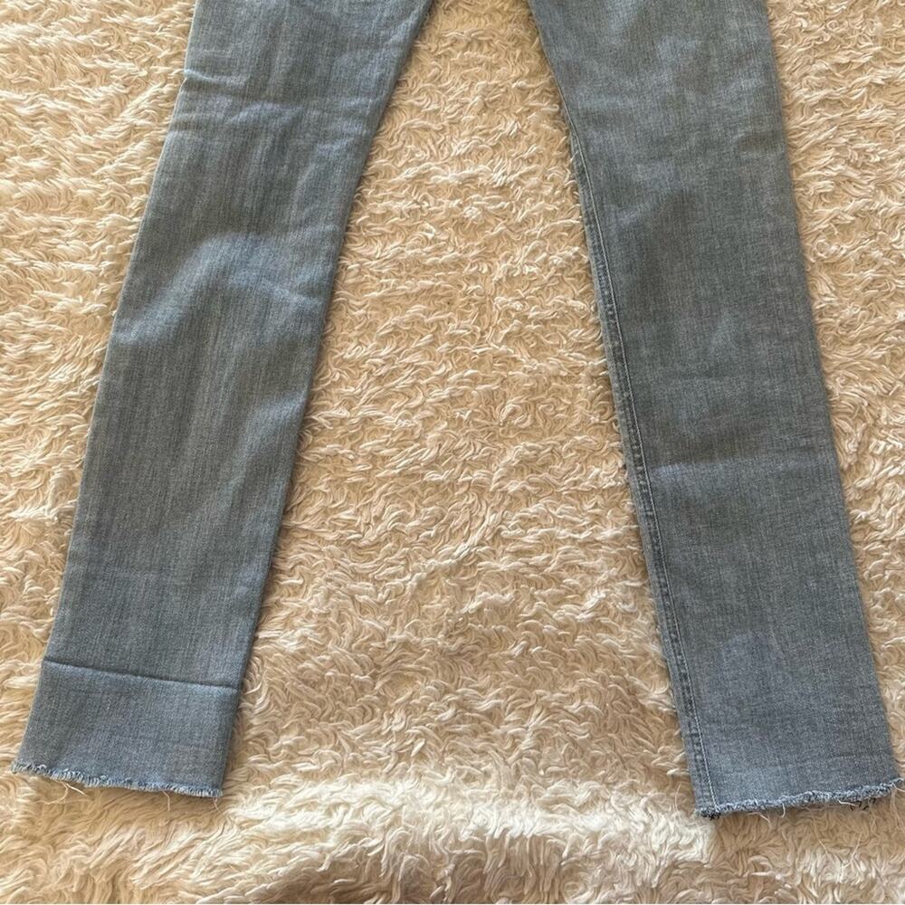 Rag & Bone Light Wash Skinny Jeans Rae Hem Distressed Size 28 - Picture 10 of 14